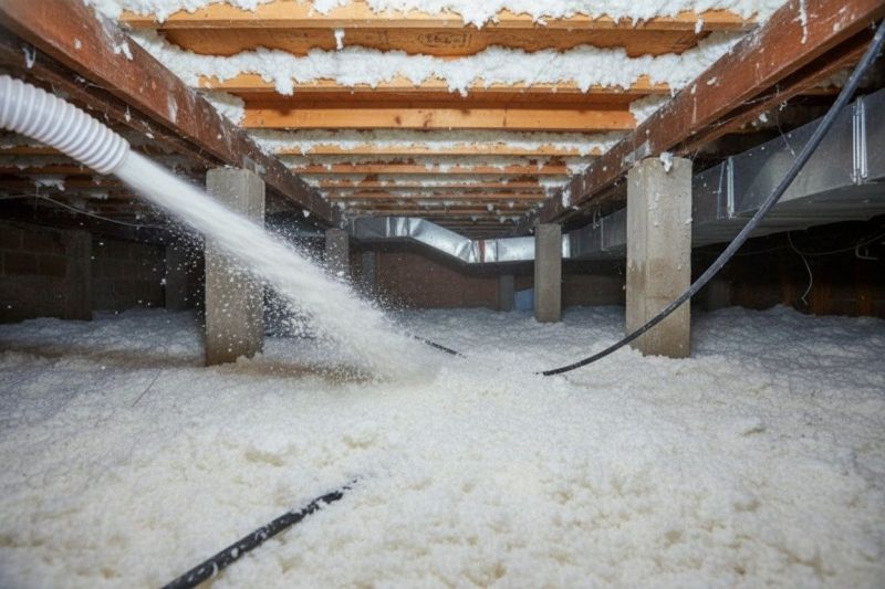 Blown Insulation Installation in Georgetown, TX