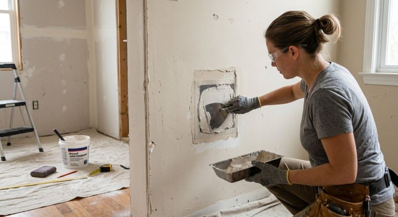 Bedroom Wall Repair in Olathe, KS