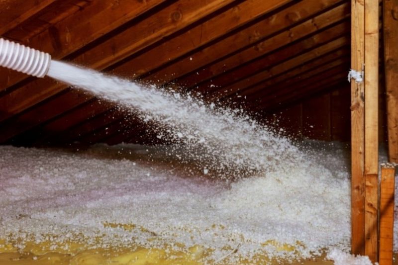 Blown Insulation Installation in Bastrop, TX