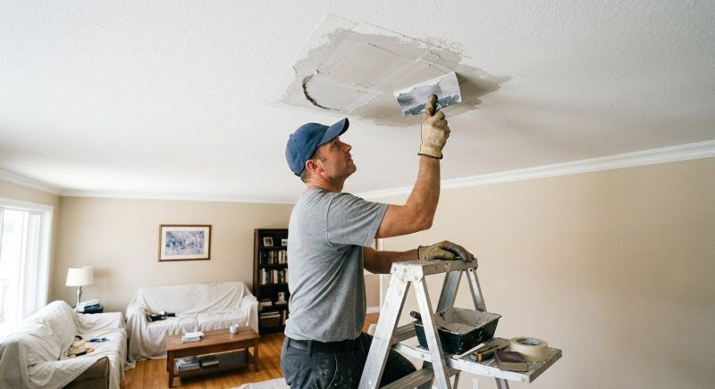 Ceiling Crack Repair in Alpharetta, GA