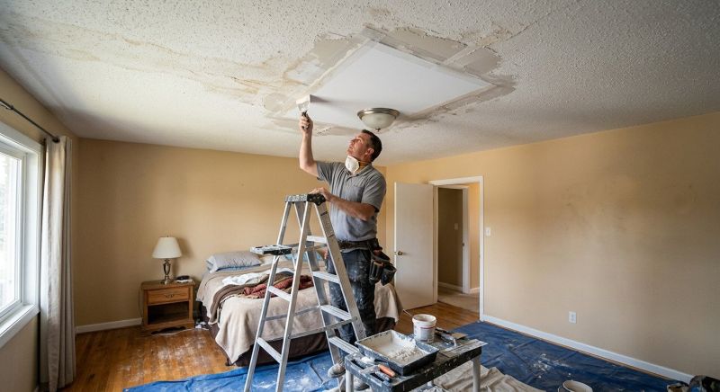 Ceiling Crack Repair in Conroe, TX