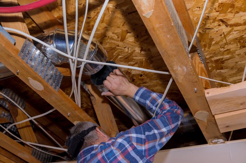 Heat Duct Insulation Installation