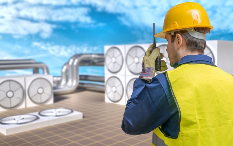 Heat Duct Insulation Installation