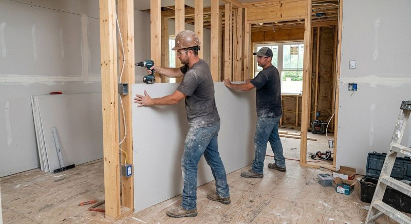 Drywall Replacement in Wilmington, NC