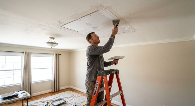 Garage Drywall Repair in Conroe, TX