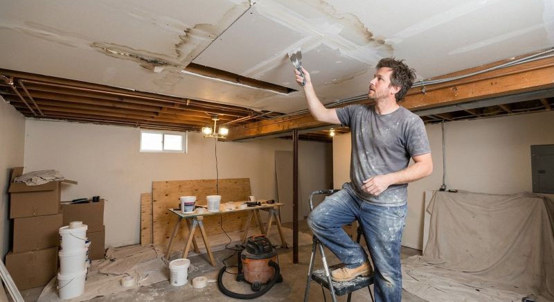 Garage Drywall Repair in Kansas City, KS