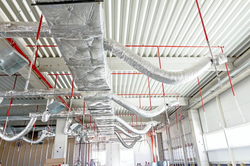 Heat Duct Insulation Installation