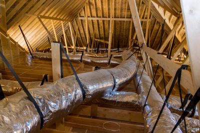 Heat Duct Insulation Installation