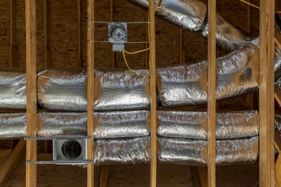 Heat Duct Insulation Installation