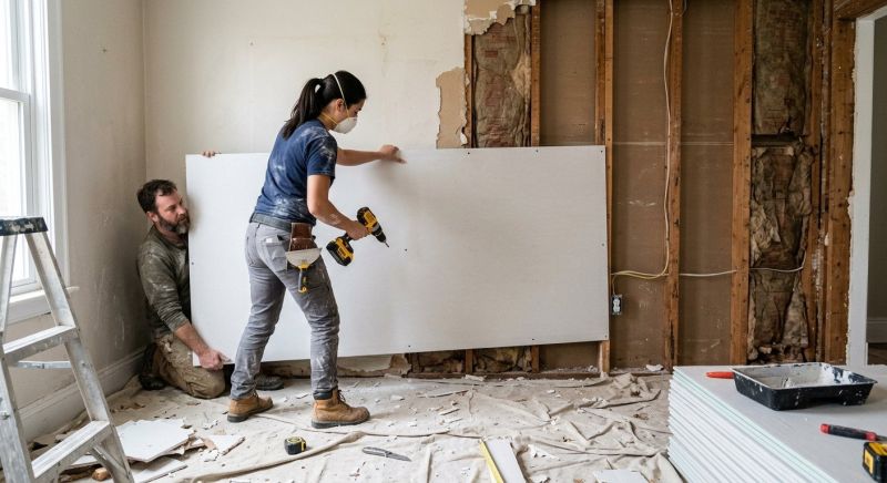 Kitchen Drywall Installation in Wilmington, NC