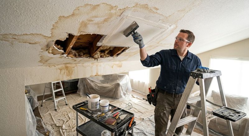 Wall Damage Repair in Alpharetta, GA